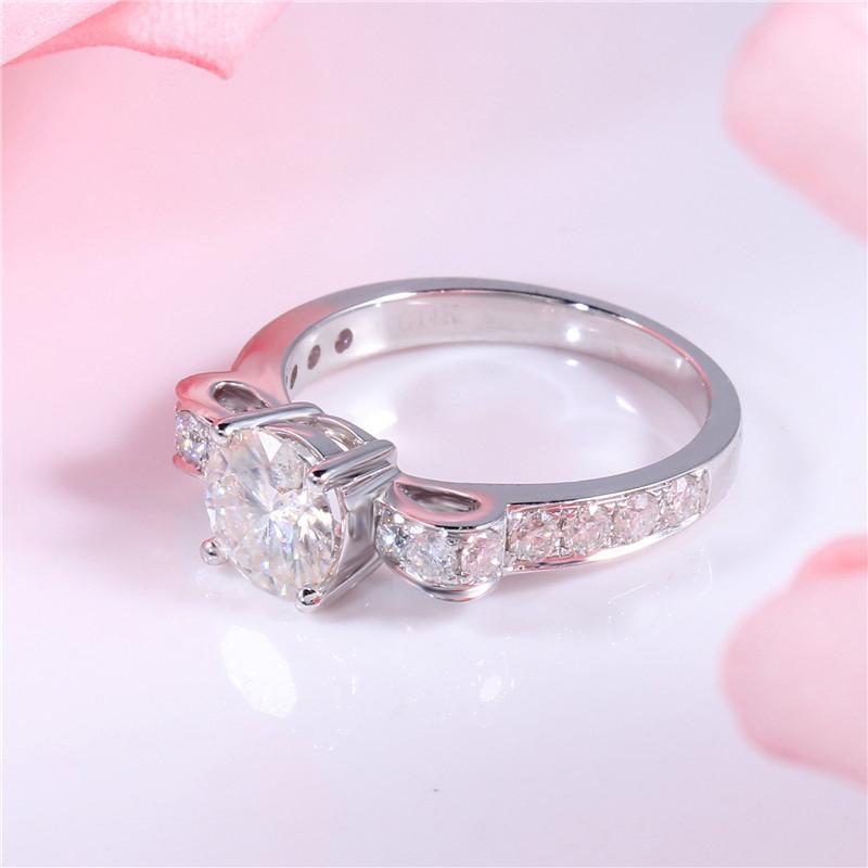 925 Sterling Silver Round  Cut CZ Classic bow-knot Ring