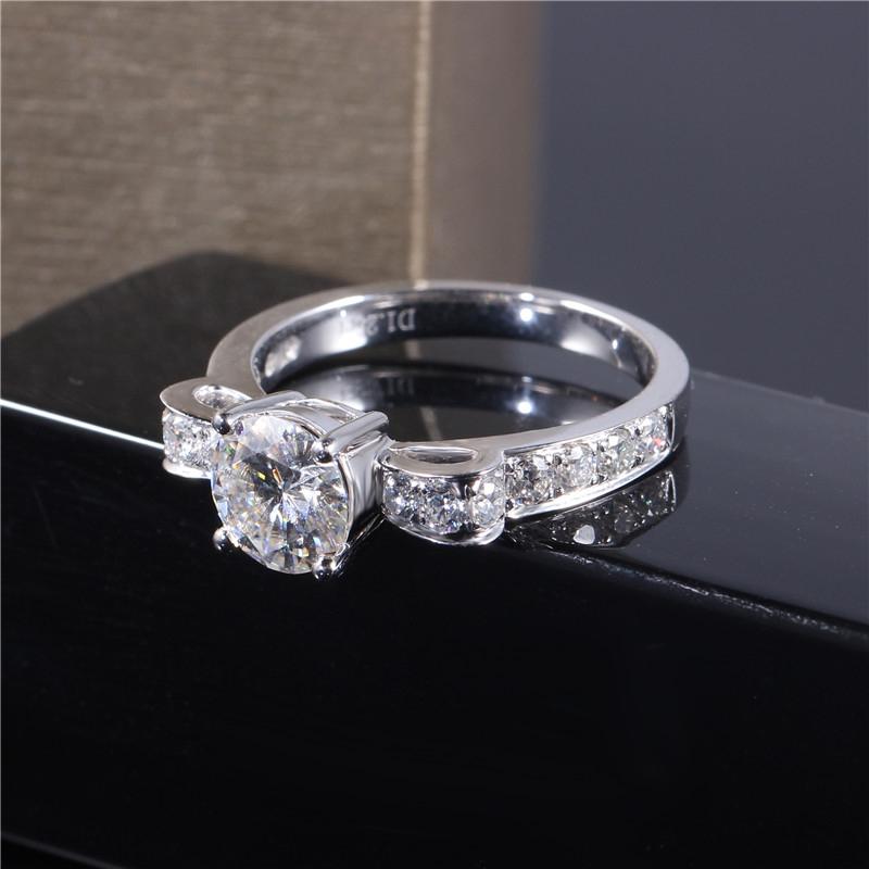 925 Sterling Silver Round  Cut CZ Classic bow-knot Ring