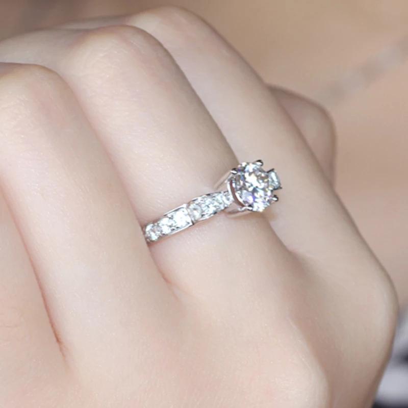 925 Sterling Silver Round  Cut CZ Classic bow-knot Ring