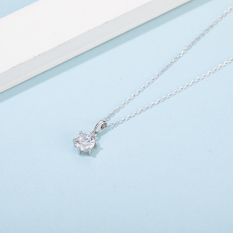 925 Sterling Silver Classic Pendant Necklace