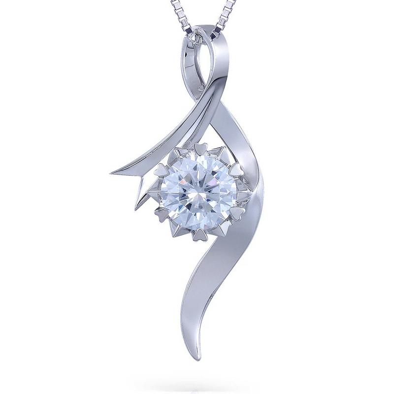 925 Sterling Silver Fashion Pendant Necklace