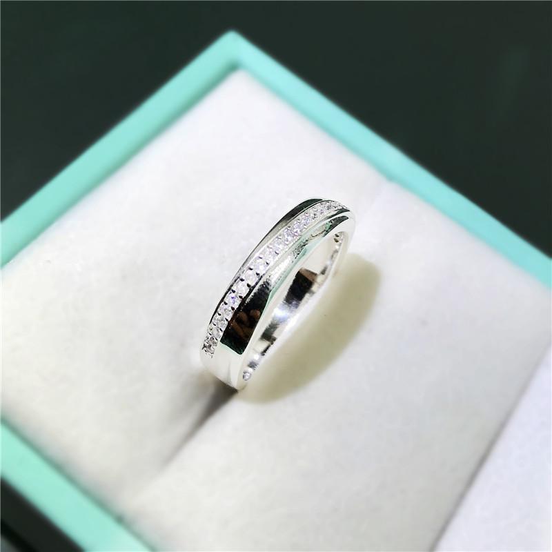 925 Sterling Silver Round Cut CZ Eternity Band