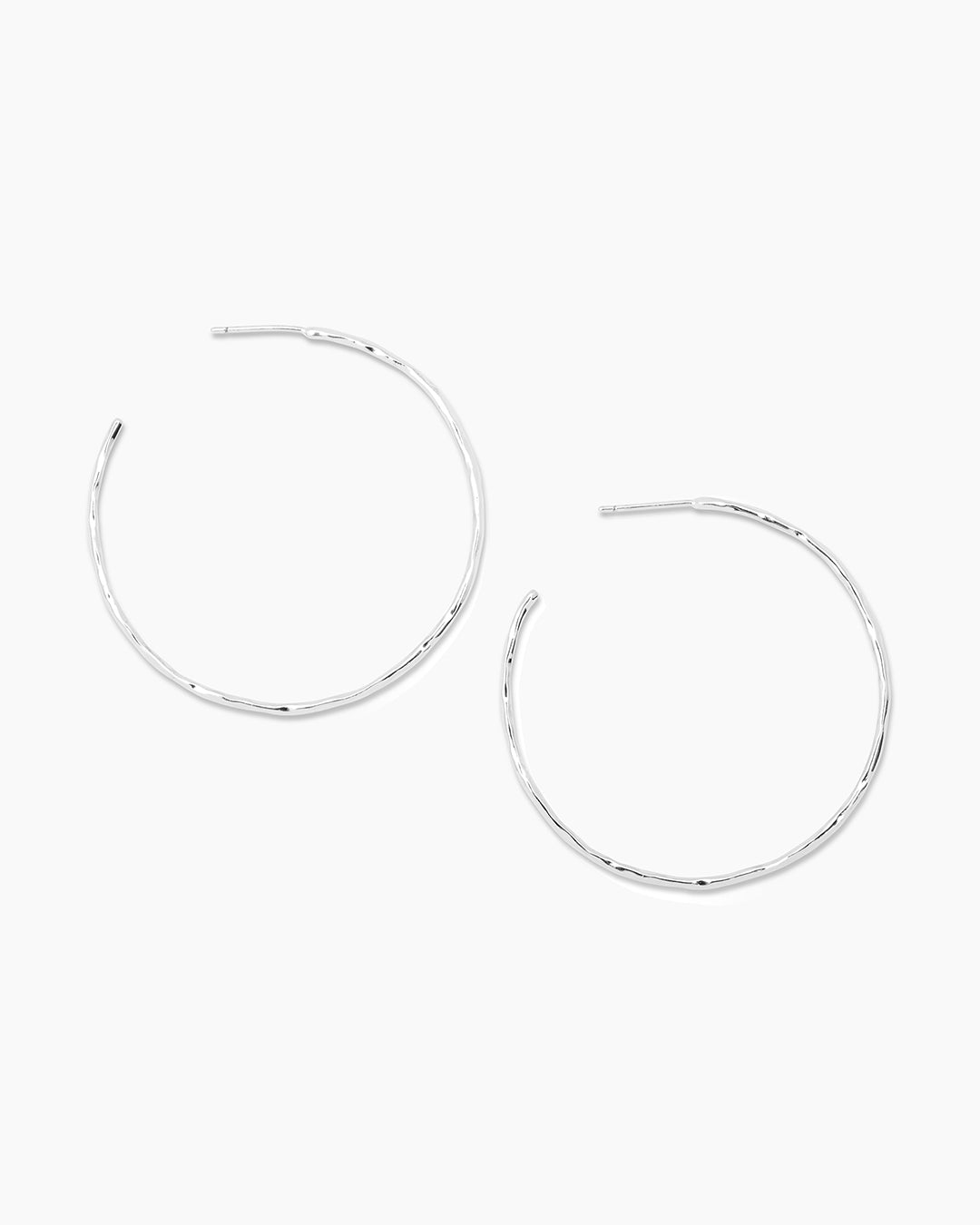 925 Sterling Silver Taner Hoops 4