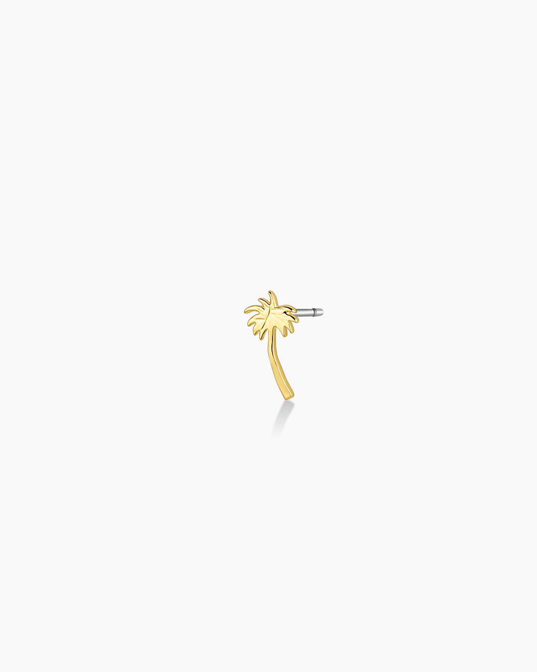 925 Sterling Silver Palm Charm Stud 1