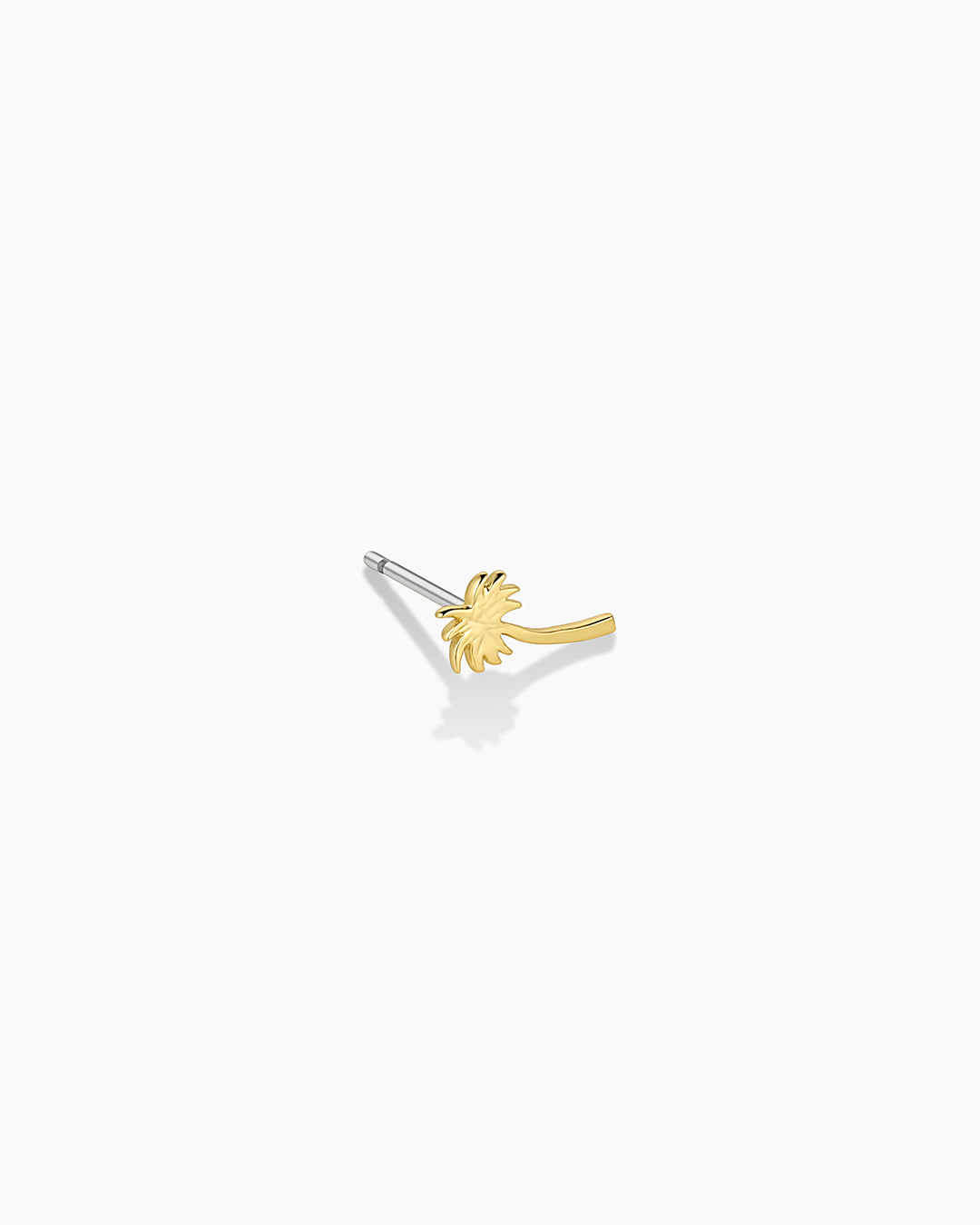 925 Sterling Silver Palm Charm Stud 3