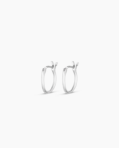 925 Sterling Silver Taner Mini Huggies Earrings 5