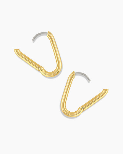 925 Sterling Silver Zoey Hoops Earrings 4