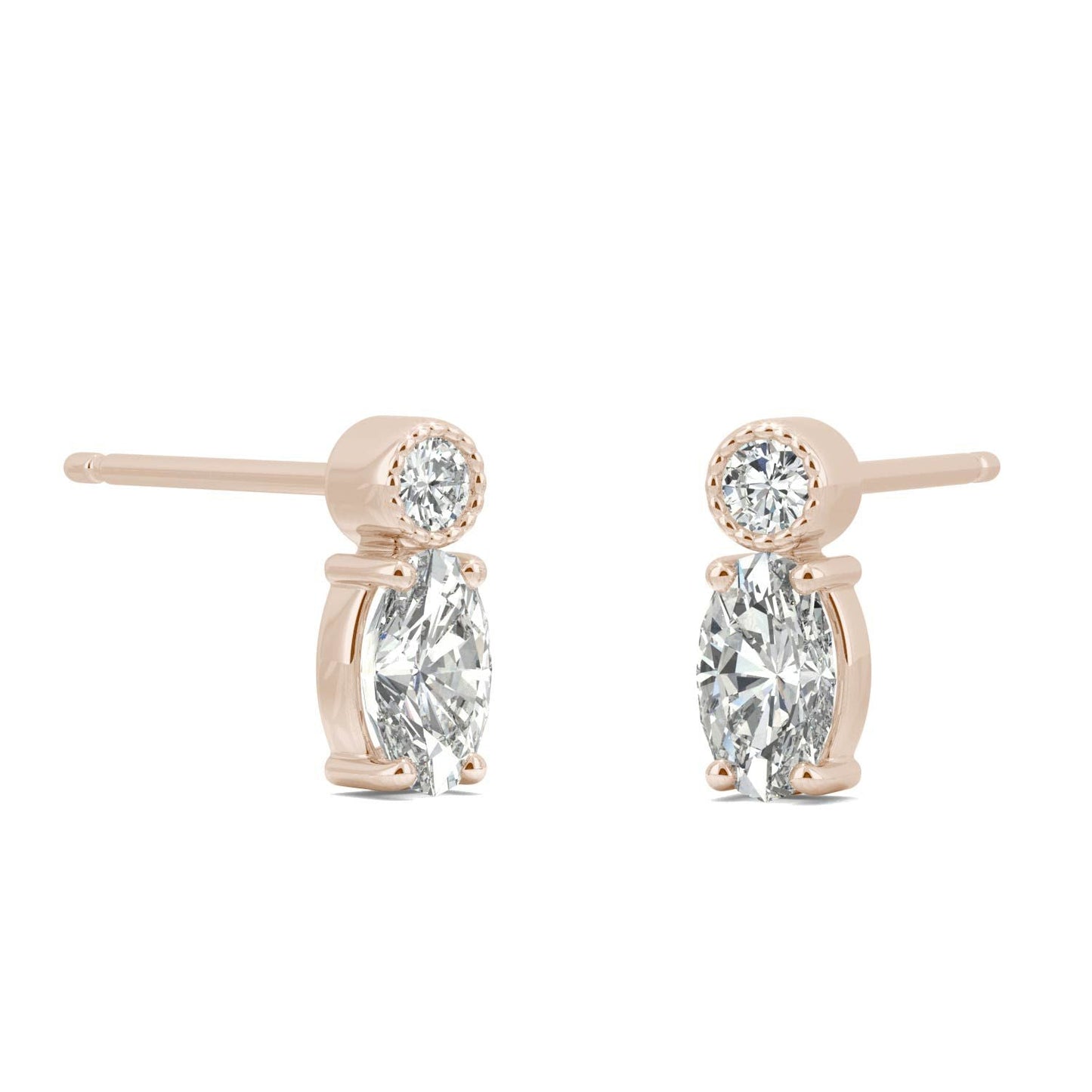 925 Sterling Sliver Oval Cut Stud Earrings