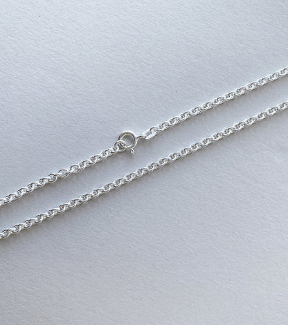 925 Sterling Silver Chain Anchor Silver, 1.6 mm, 2