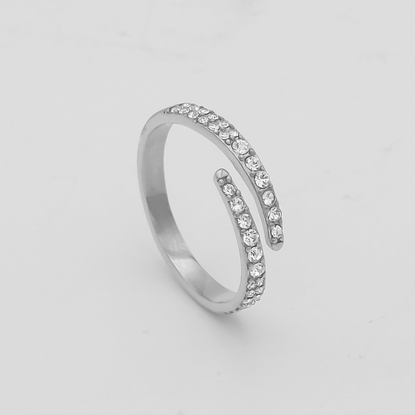 925 Sterling Silver Anika Band Ring 8