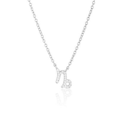 925 Sterling Silver Capricorn Charm Necklace 6