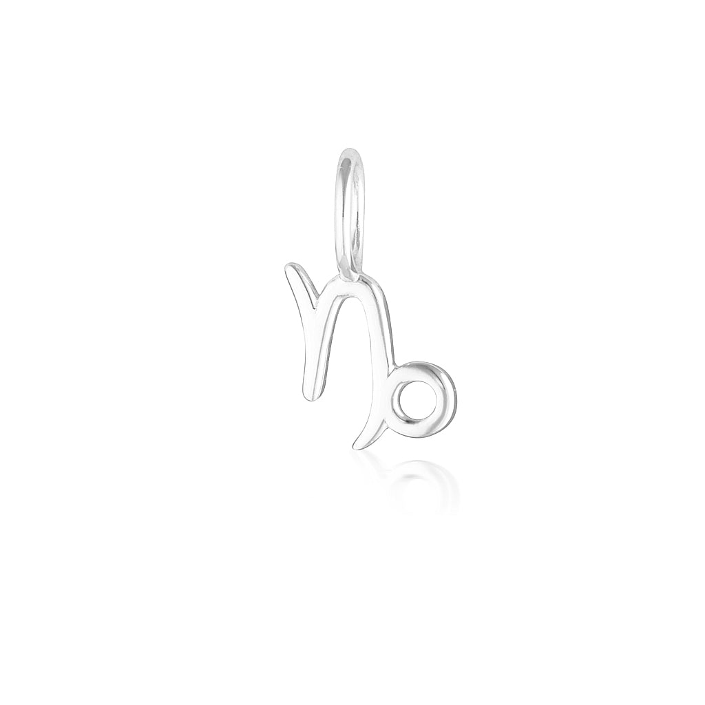 925 Sterling Silver Capricorn Charm 1