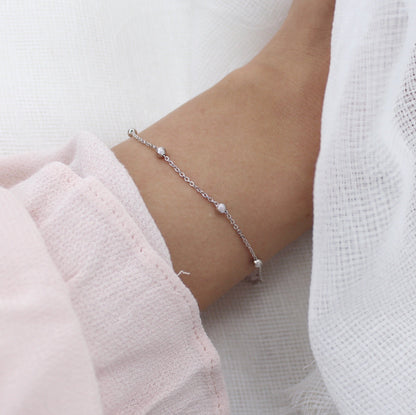 925 Sterling Silver Carrie Bracelet Silver 2