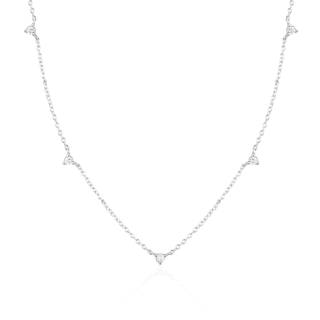 925 Sterling Silver Cassie Choker 1