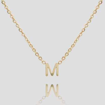 925 Sterling Silver Maia Mini Initial Necklace 7