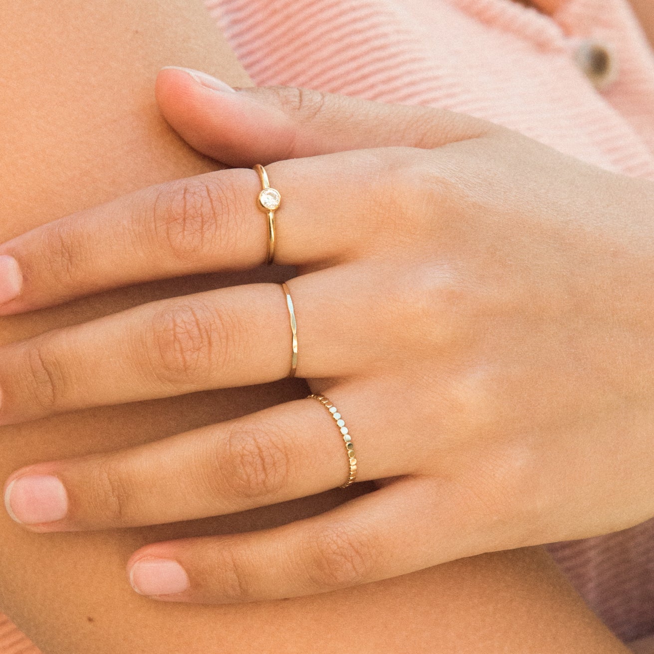 925 Sterling Silver Dot Ring 3