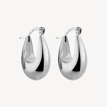 Cloudland Hoop Silver Earring 1