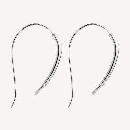 Chichilli Chili Shape Silver Earrings 4