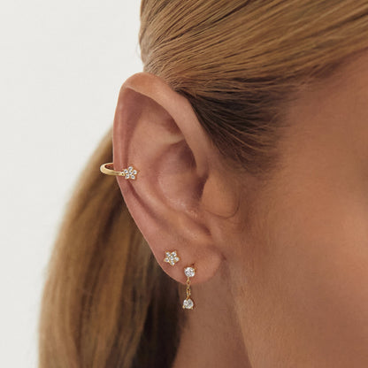 925 Sterling Silver Estella Ear Cuff 2