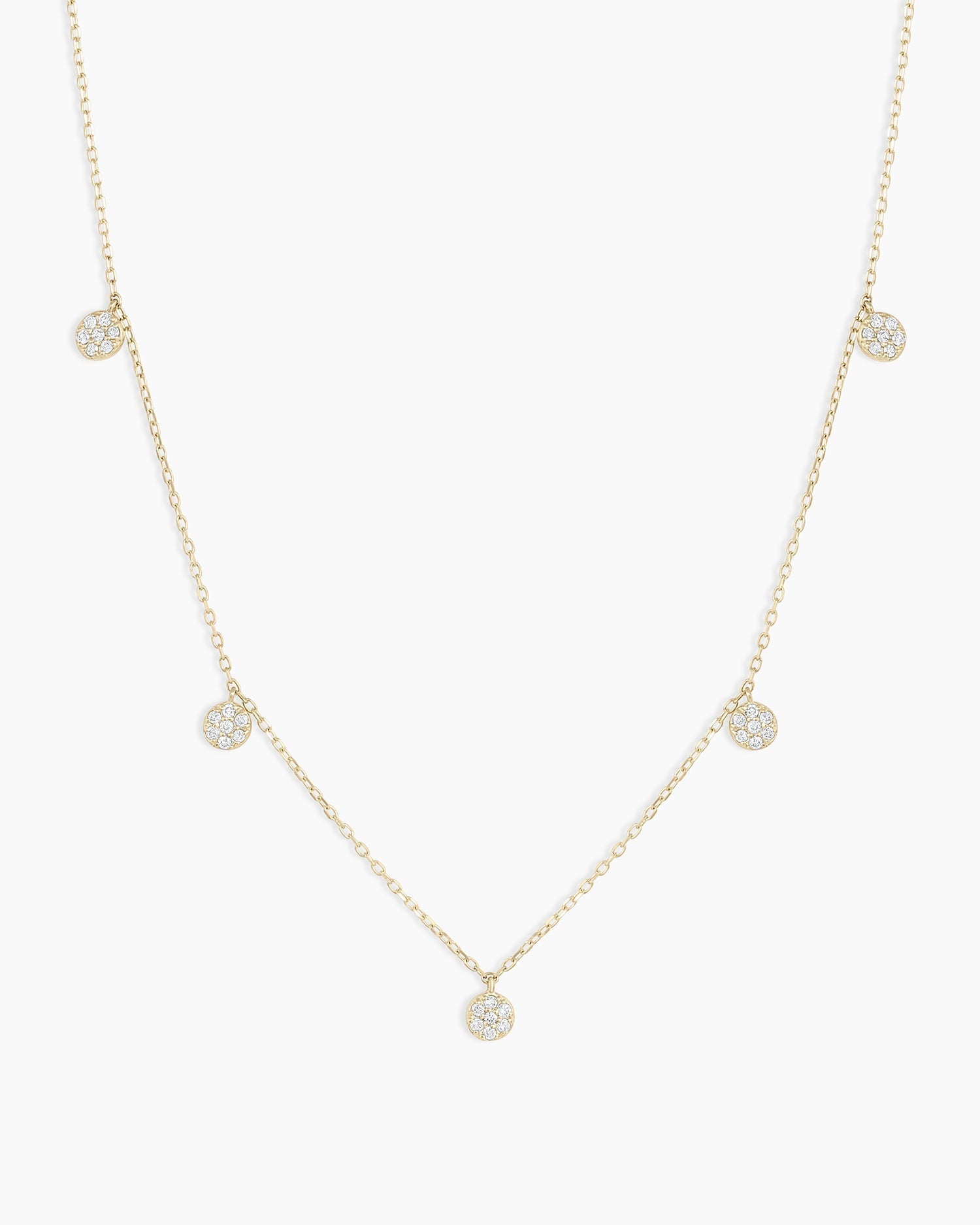 Diamond Pavé Flutter Necklace 1