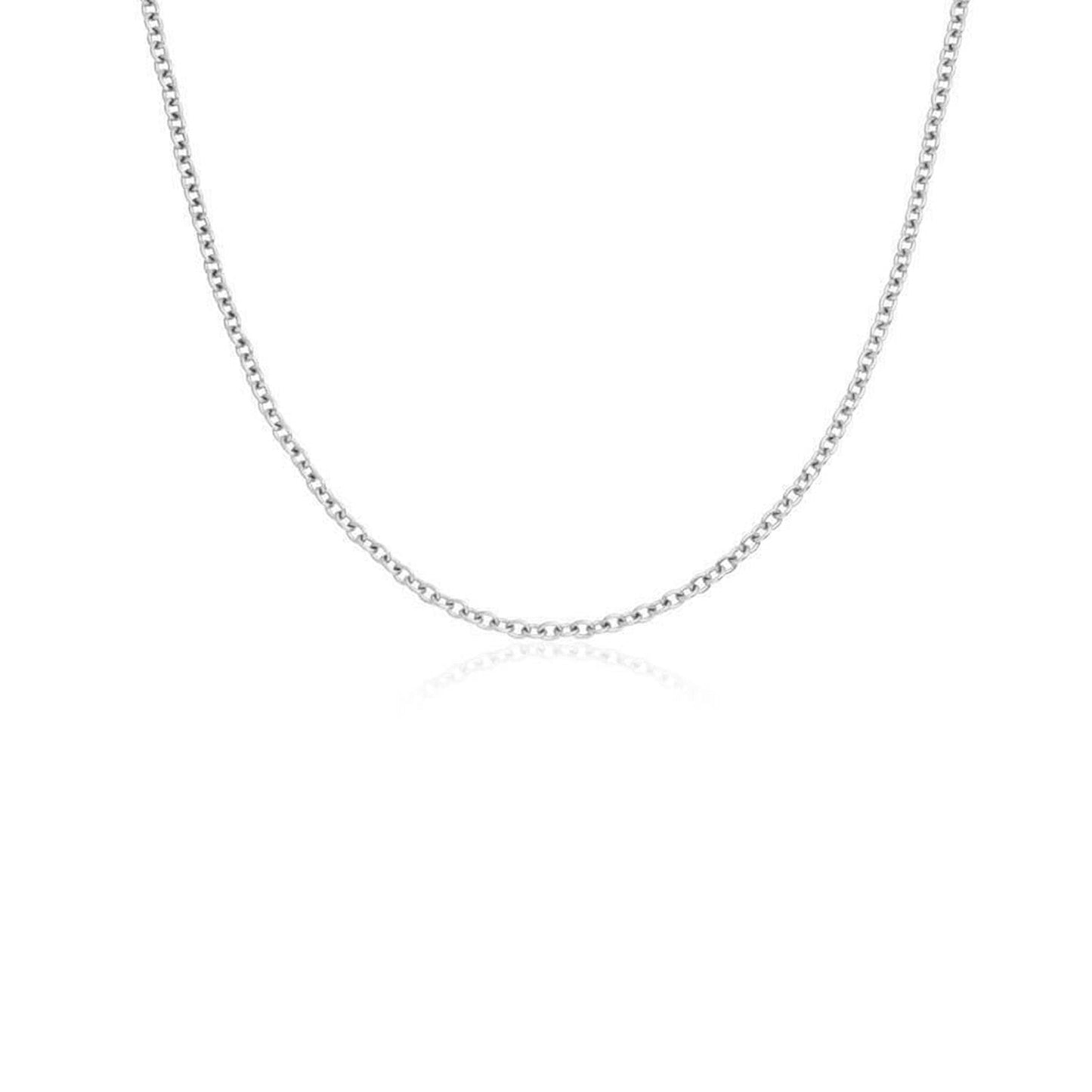 Sterling Silver Layering Fine Chain Necklace 3