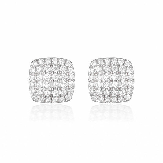 925 Sterling Silver Hudson Cubic Zirconia Earrings 1