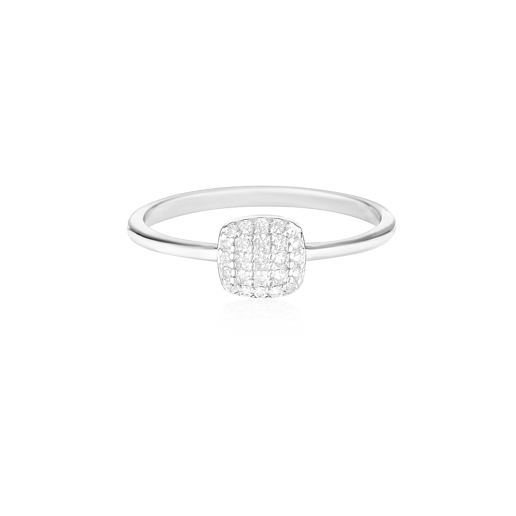 925 Sterling Silver Hudson Cubic Zirconia Ring 1