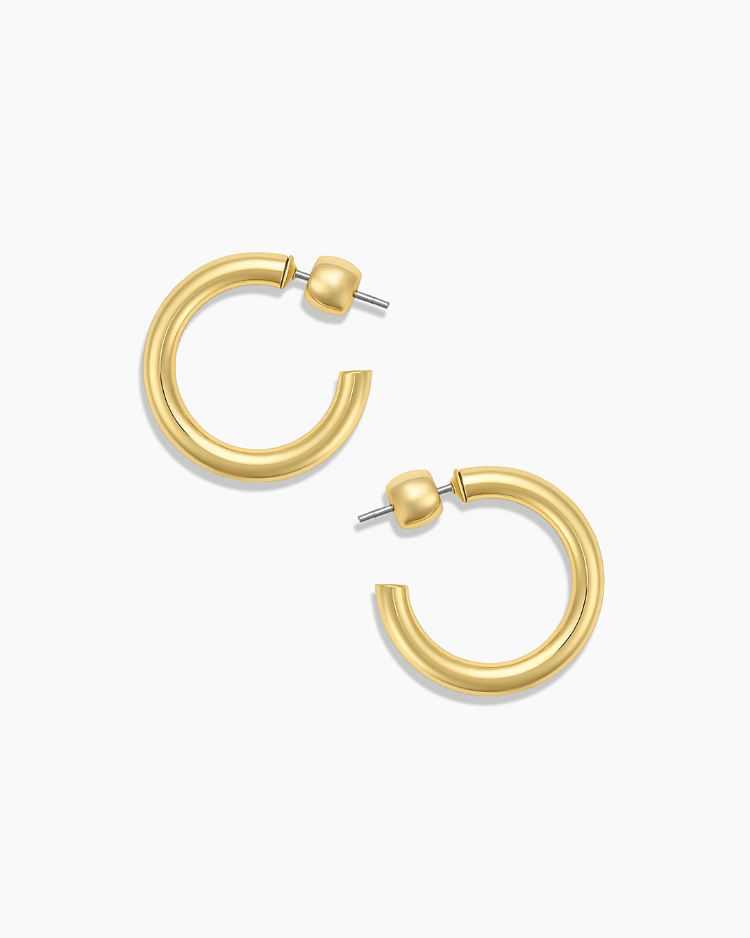 925 Sterling Silver Carter Small Hoops Earrings 4