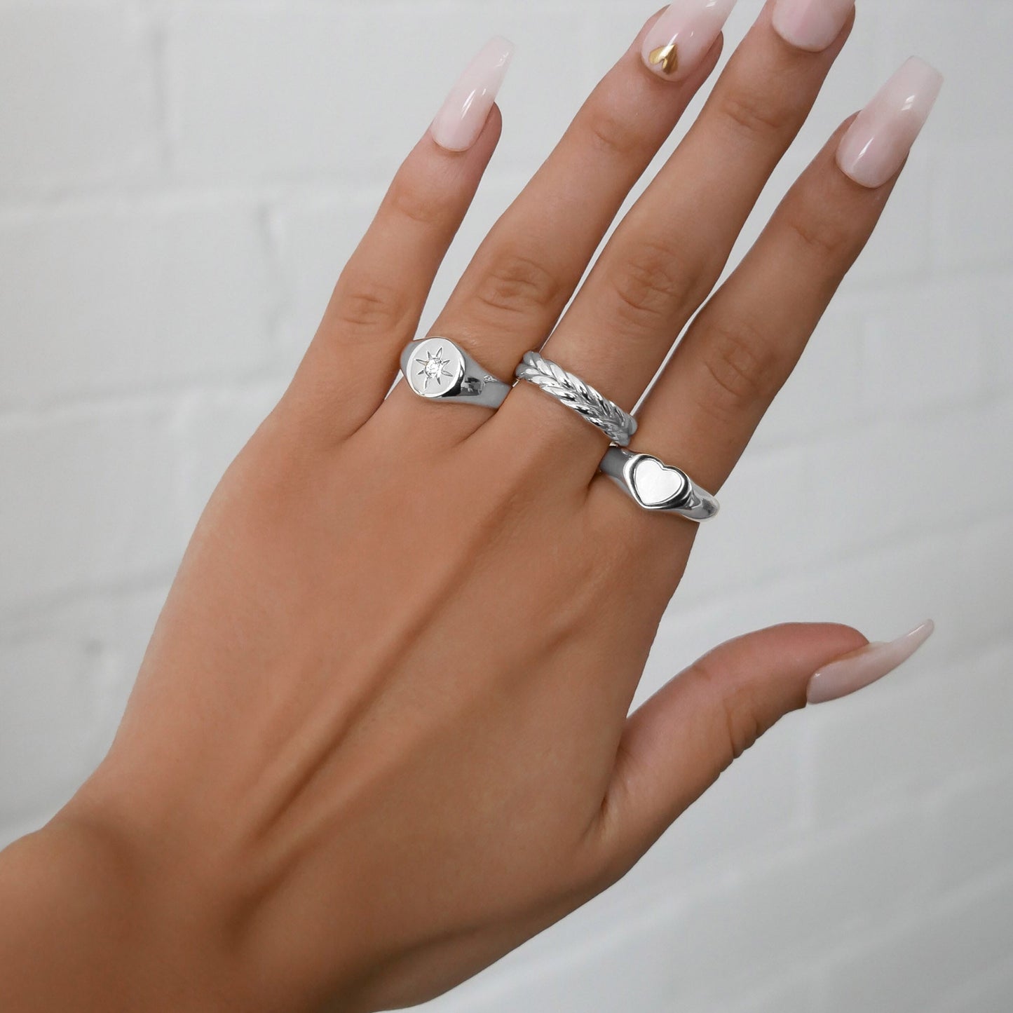 925 Sterling Silver Kasia Plait Ring 10