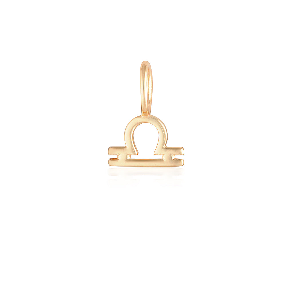 925 Sterling Silver Libra Charm 5