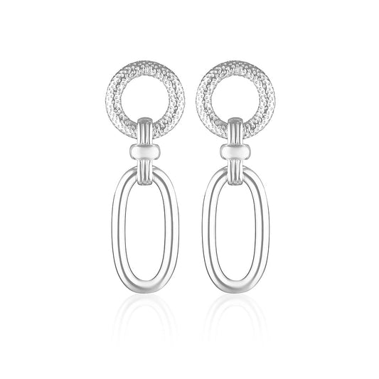 925 Sterling Silver Luca Earrings 1