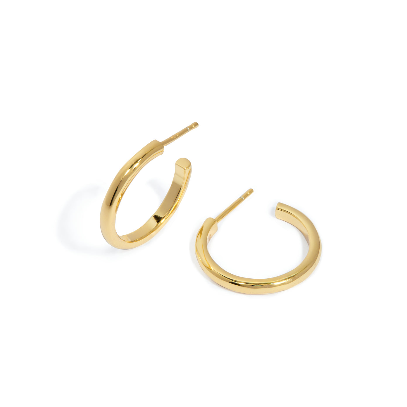 Sterling Silver Classic Hoop Earrings: Timeless Elegance 1