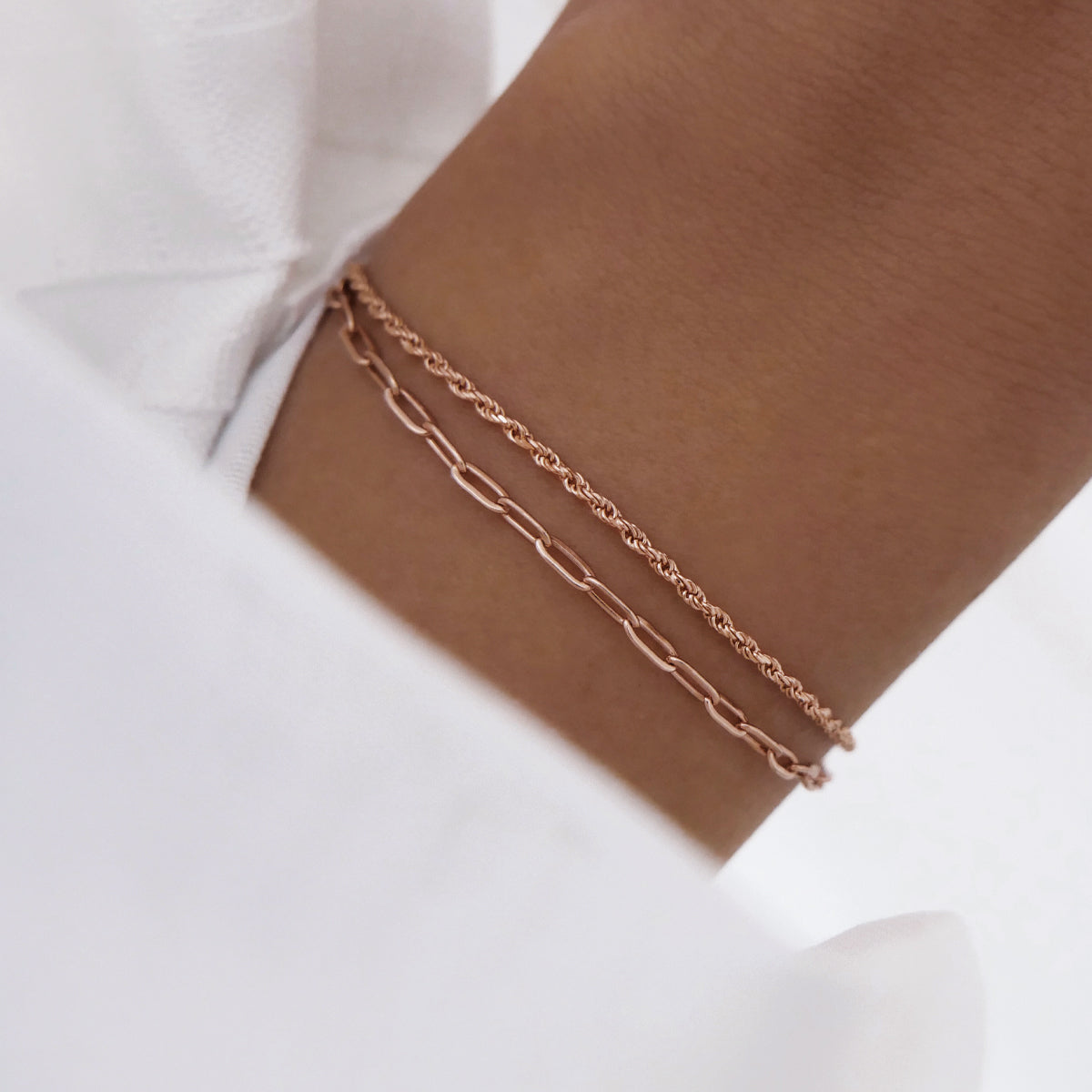 925 Sterling Silver Marina Bracelet Chain 2