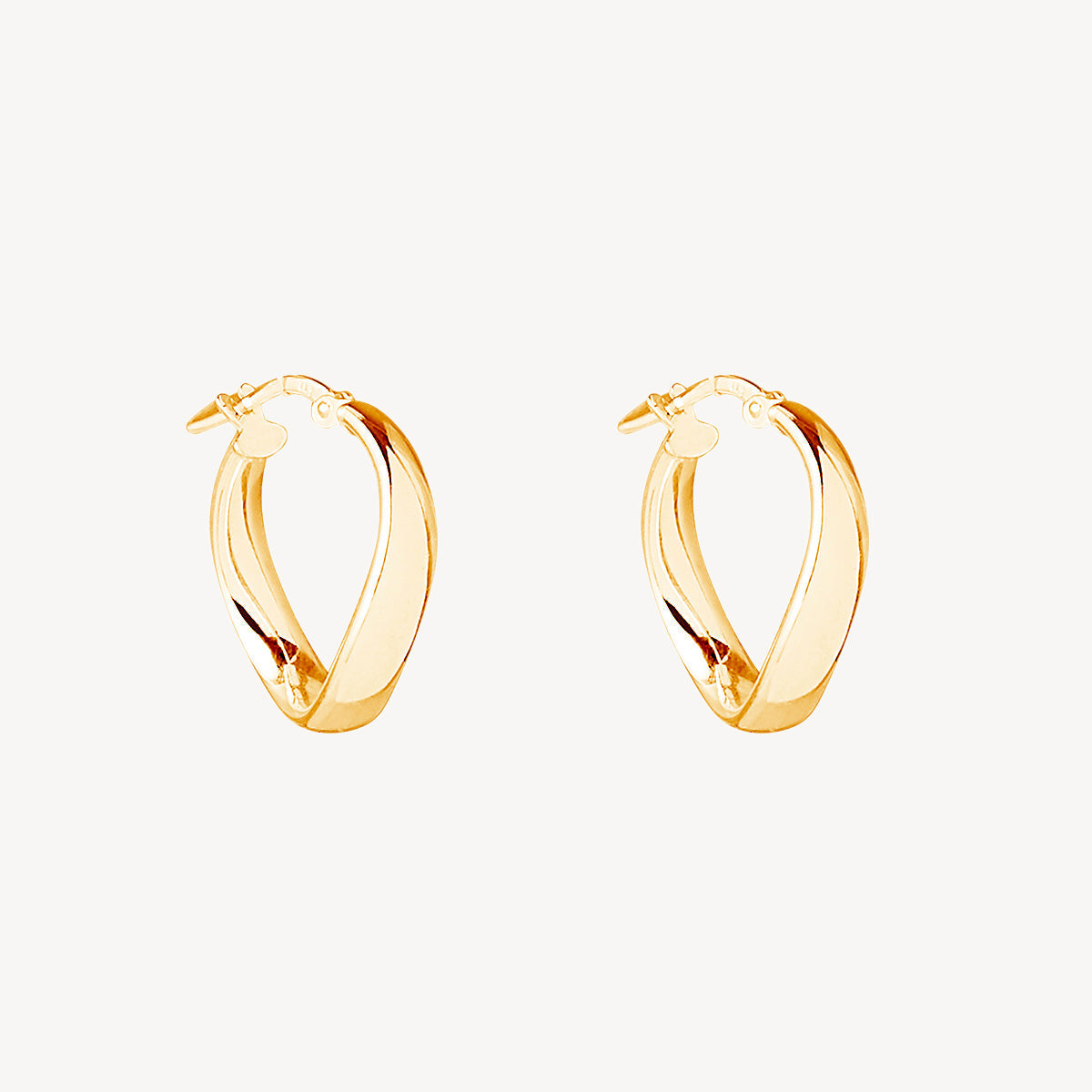 Eddy Hoop Silver Earring 6