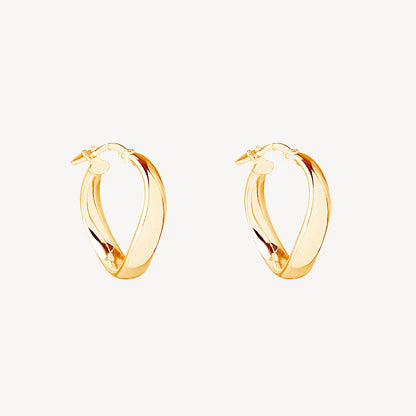 Eddy Hoop Silver Earring 6