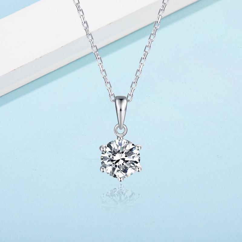 925 Sterling Silver Brilliant Round Cut CZ Stud Earrings Necklace Sets