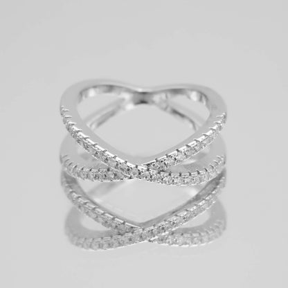 925 Sterling Silver Crissy Ring 4