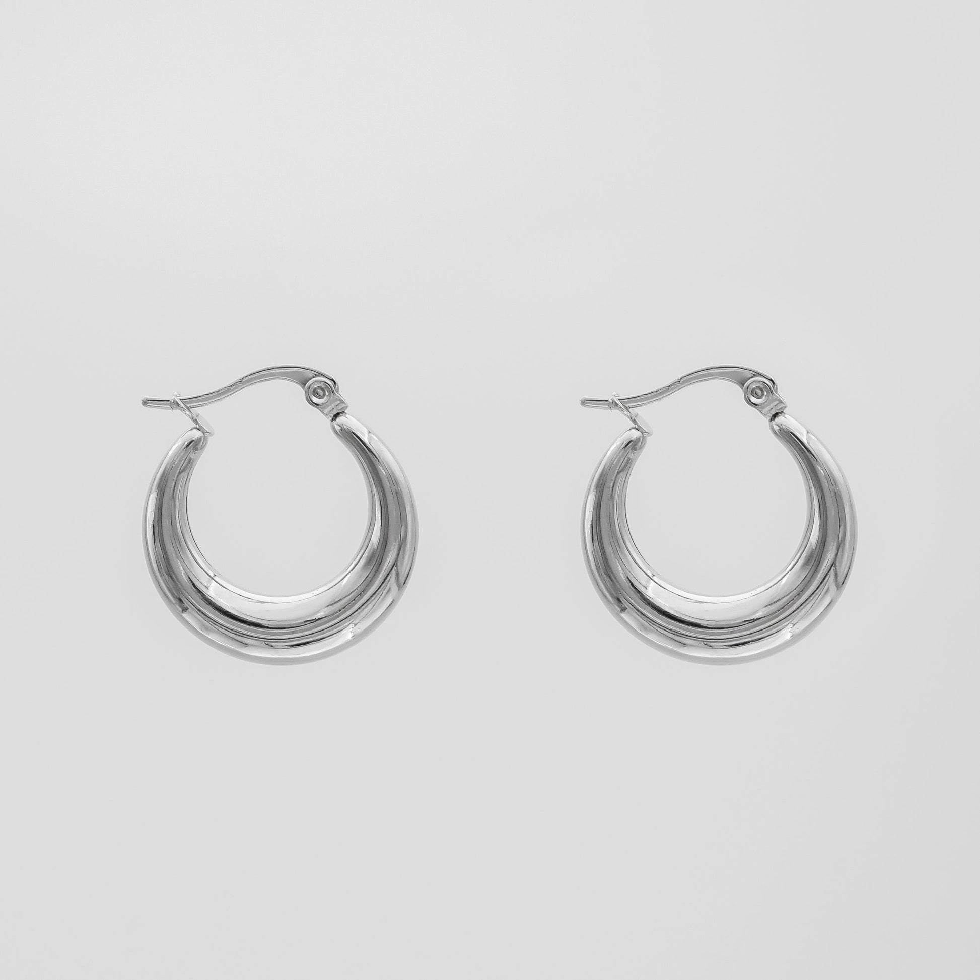 925 Sterling Silver Lina Hoop Earrings 1