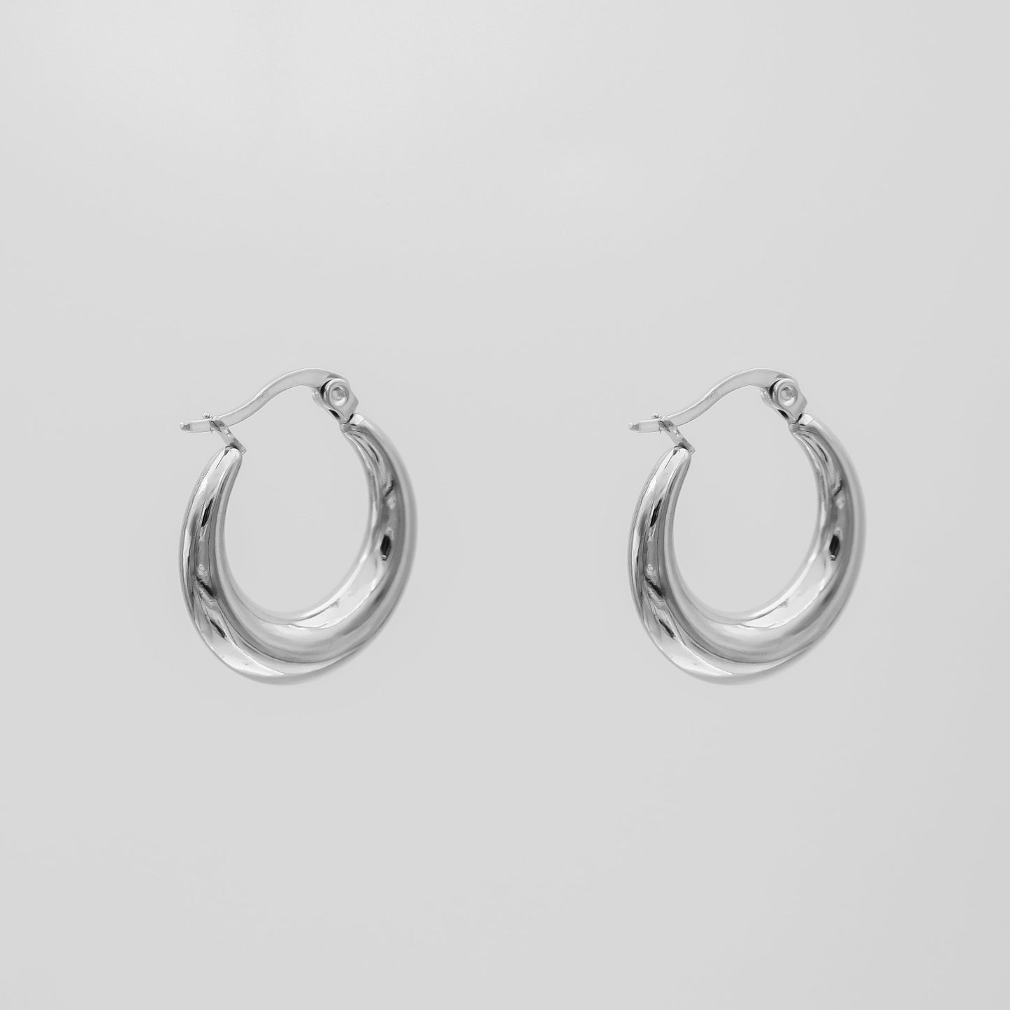 925 Sterling Silver Lina Hoop Earrings 2