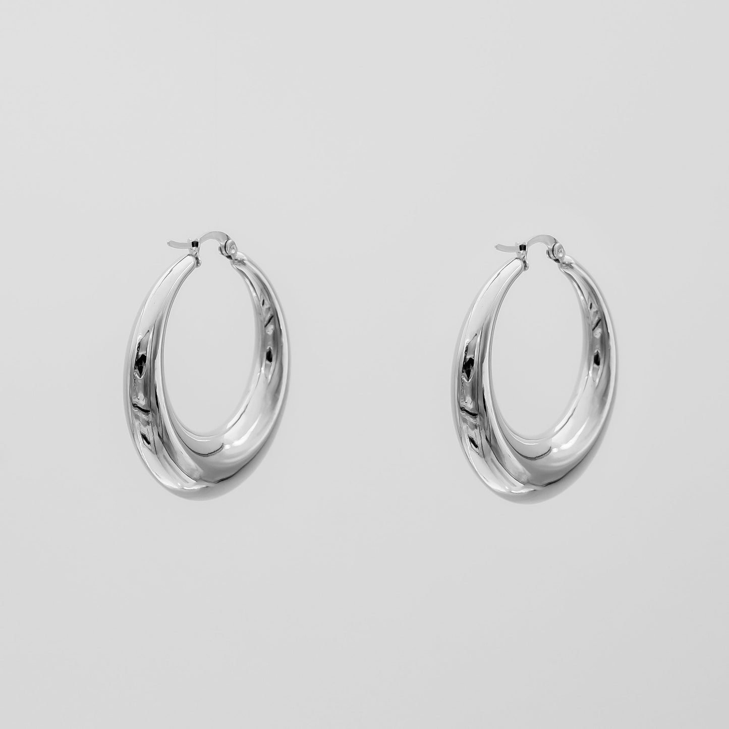 925 Sterling Silver Lina Hoop Earrings 6