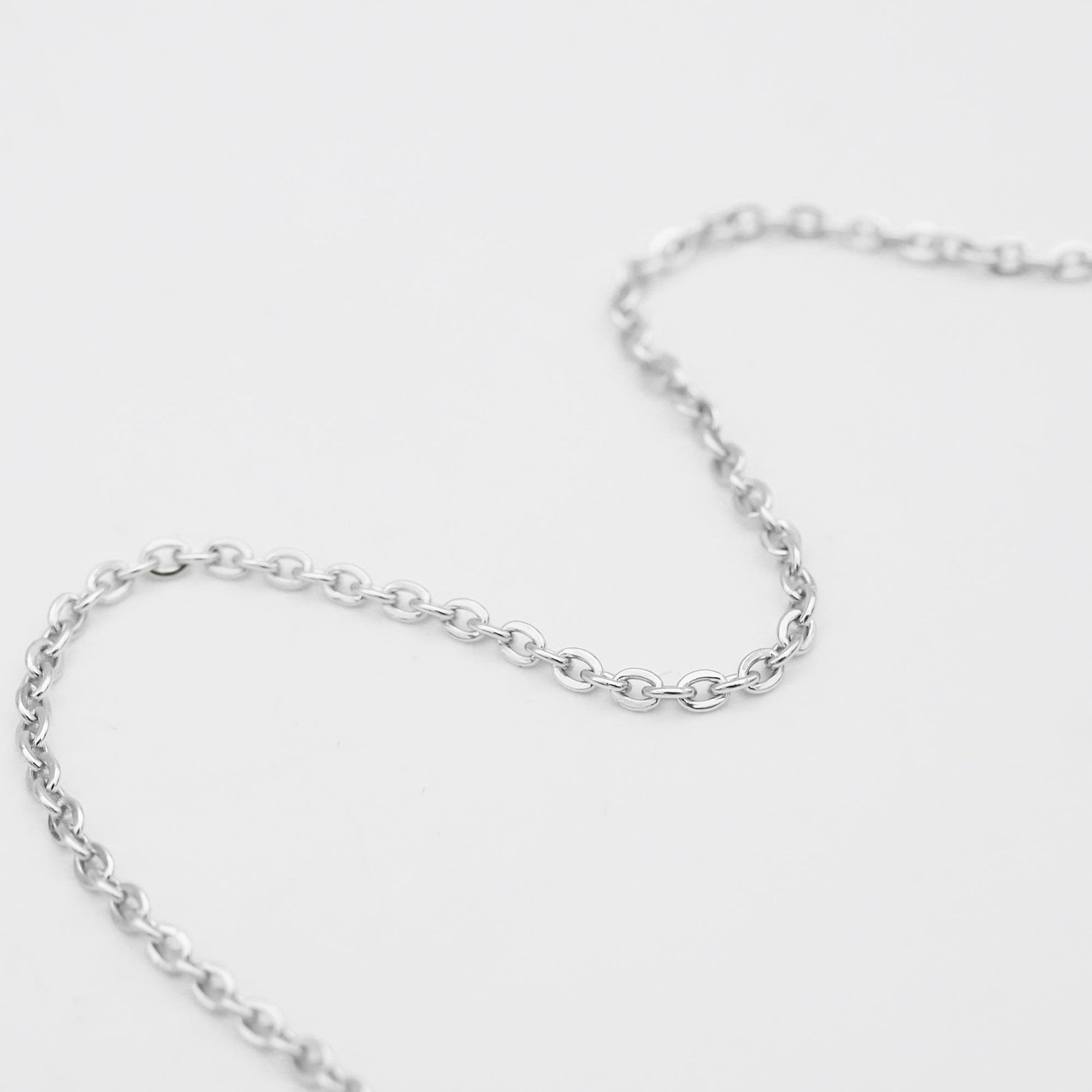 925 Sterling Silver Classic Link Necklace 8