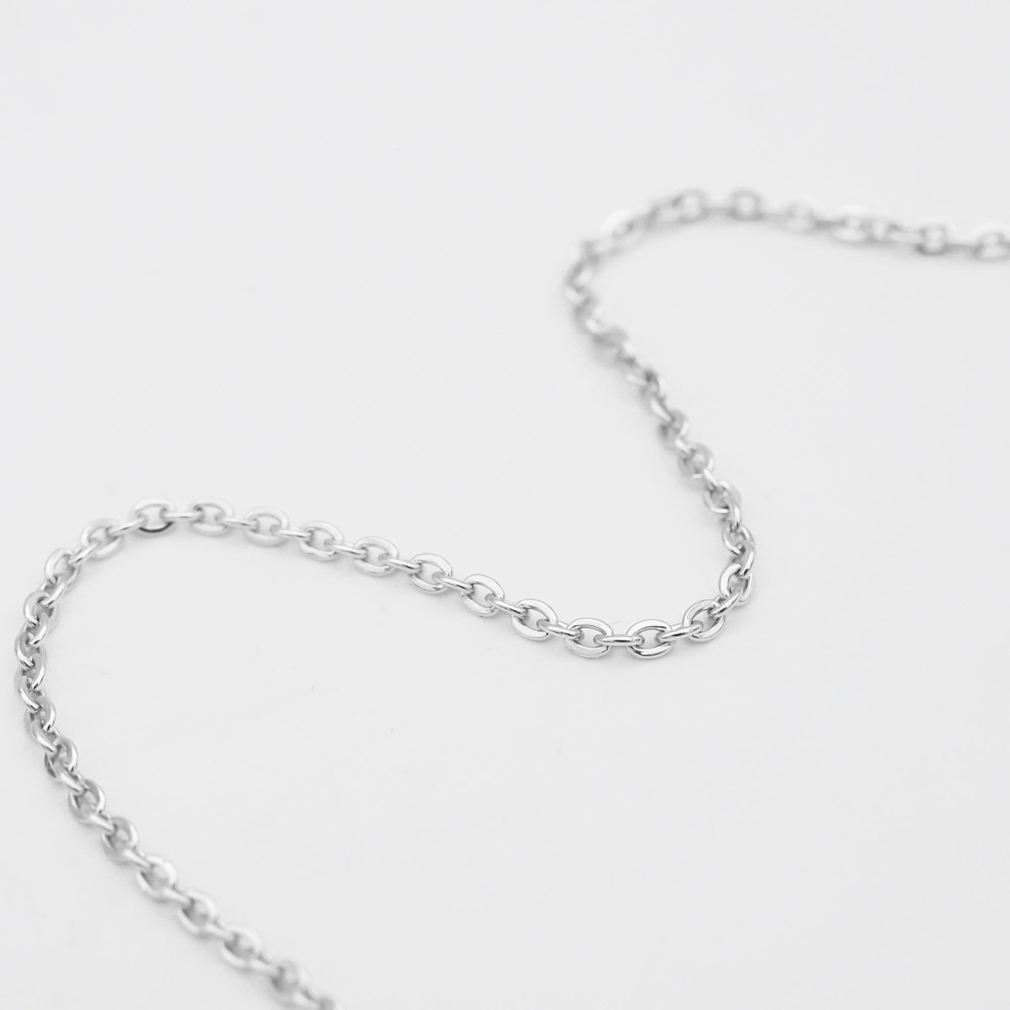 925 Sterling Silver Classic Link Necklace - Bundle Item 8