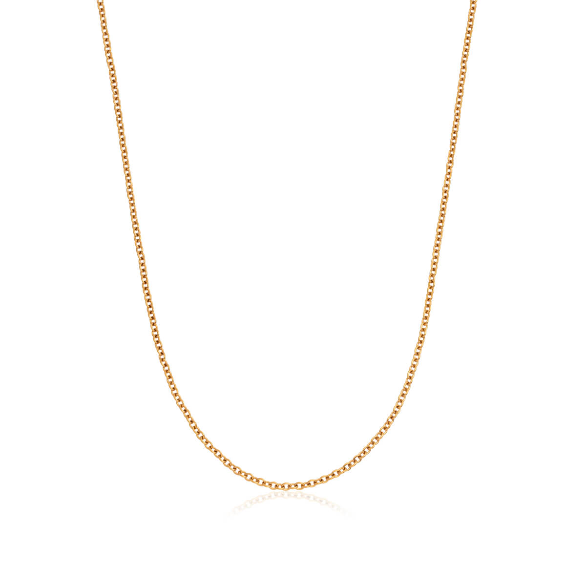 Sleek Sterling Silver Fine Chain Necklace: Effortless Elegance 1