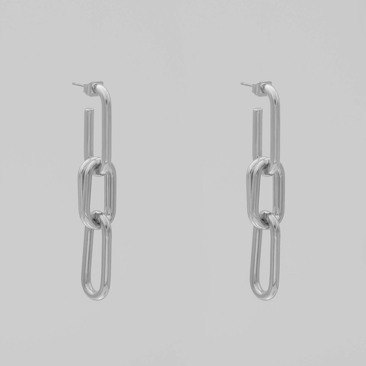 925 Sterling Silver Sadie Link Earrings 5