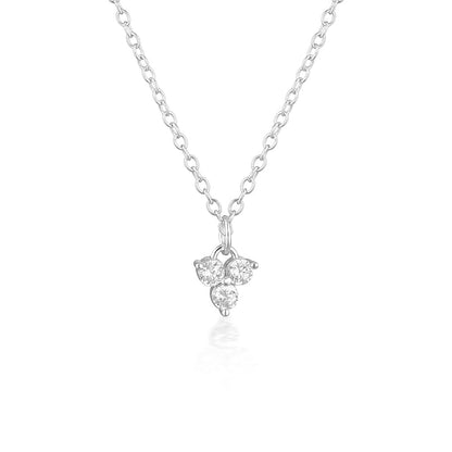 925 Sterling Silver Fleur Necklace 1