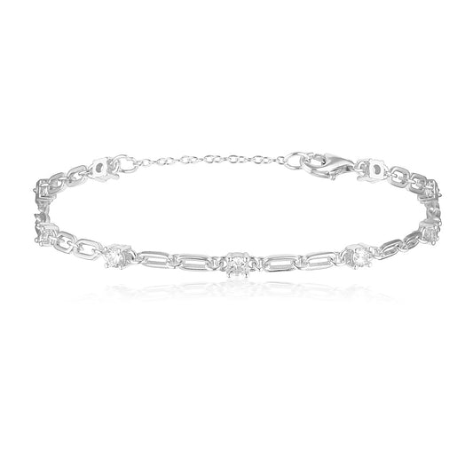 925 Sterling Silver Jacinta Bracelet Silver 1