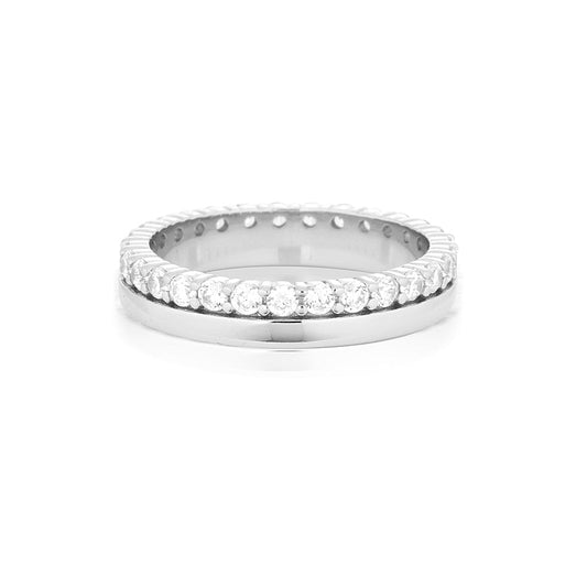 925 Sterling Silver Harley CZ Ring 1