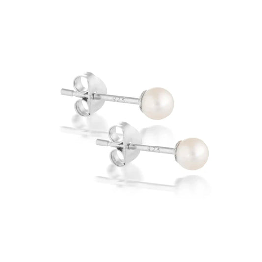 925 Sterling Silver Sofie Fresh Water Pearls Stud Style Earrings 1