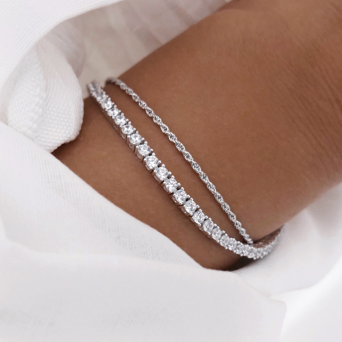 925 Sterling Silver Tessa Bracelet Chain 4