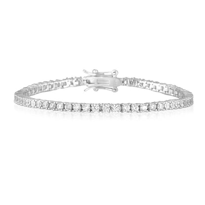 925 Sterling Silver The Mini Tennis Bracelet 1